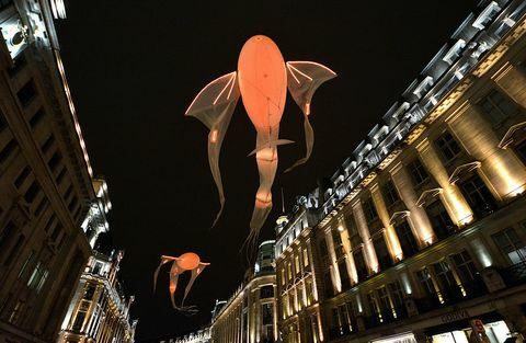 London Lumiere Festival für die Öffentlichkeit zugänglich