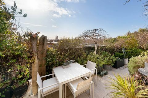 Knightsbridge-Penthouse mit Dach-Dach-Draufsicht